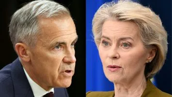 La jefa de la UE invita a Canadá a ser «miembro asociado» del bloque
