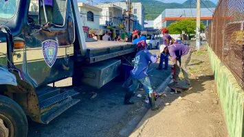Alcaldía de Puerto Plata interviene cañadas y realiza jornada de saneamiento en varios sectores