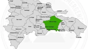 COE coloca dos provincias y el DN en alerta verde por vaguada