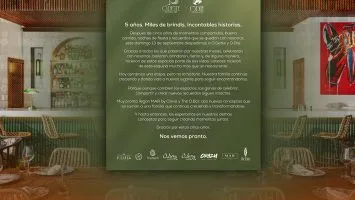 O.Dette y O.Dile cerrarán sus puertas este domingo tras cinco años de operaciones