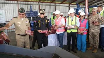 Mercancías ilícitas valoradas en RD$362.7 millones son destruidas por autoridades