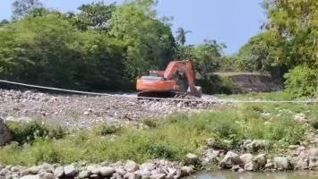 Aclaran extracción de material excedente en lecho del río San Marcos de Puerto Plata