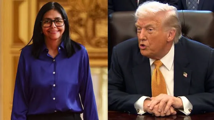 Trump pretende reunirse con Delcy Rodríguez durante la Asamblea de la ONU
