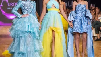 Leticia Lasose lleva el universo de Aurora Dresses a New York Fashion Week con “Sophia”