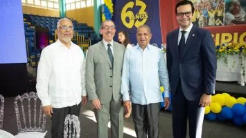 El rector de la UASD asiste al aniversario del Club Mauricio Báez; destaca rol del deporte en la sociedad
