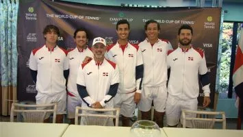 República Dominicana define equipo para enfrentar a Egipto en Copa Davis