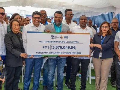 Inician construcción de obras comunitarias en Los Tres Brazos
