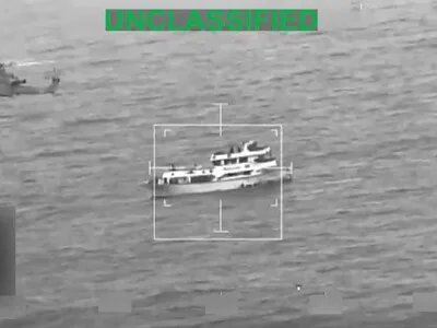 Intercepción de embarcación vinculada al narcotráfico Ecuador