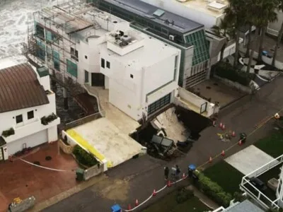 Nicolas Cage y su casa afectada por oleaje en Malibú