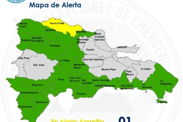 Indomet advierte lluvias de más de 200 milímetros desde este jueves y COE activa planes de contingencia