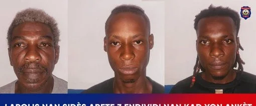 Tres haitianos fueron arrestados en Jacmel acusados de violación sexual y asociación de malhechores