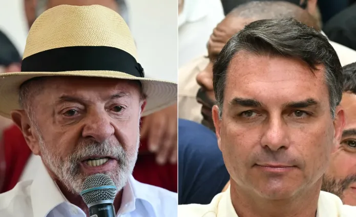 Encuestas en Brasil muestran a Lula y a Flávio Bolsonaro en empate técnico